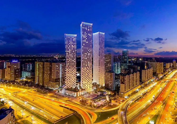 Wellton Towers — вид комплекса